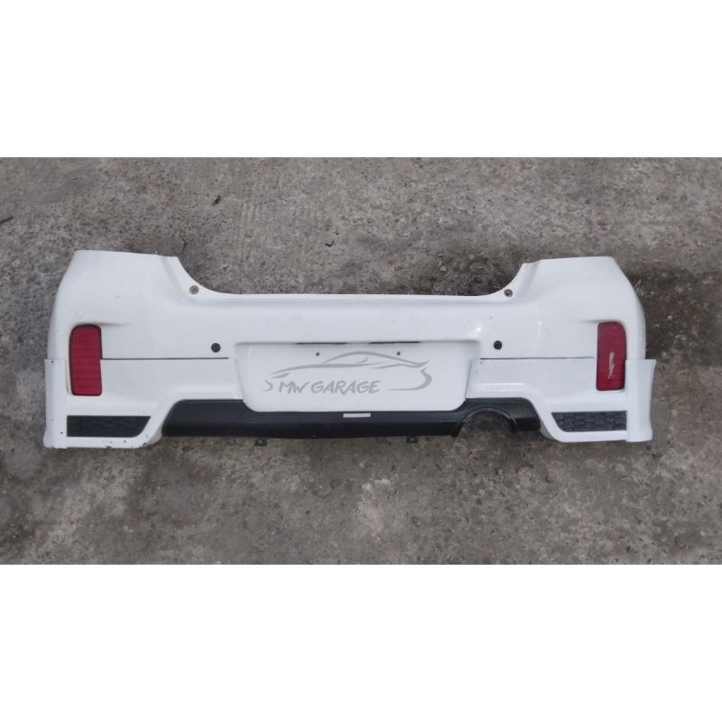 Bumper belakang set Bodykit Yaris TRD 2012 2013 Original