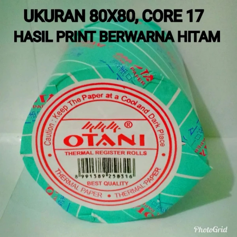 

Kertas Thermal 80x80 Core 17 Perdus