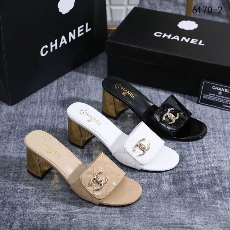 sandals heels chanel