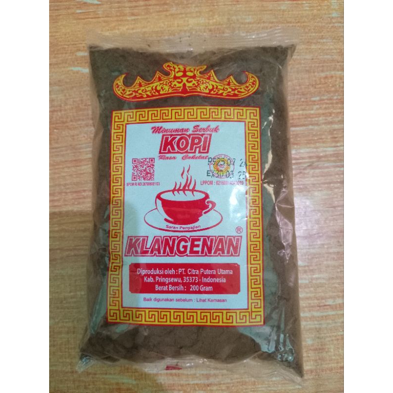 

KOPI BUBUK LAMPUNG KLANGENAN 1 Kg ( 200gr 5 pcs )