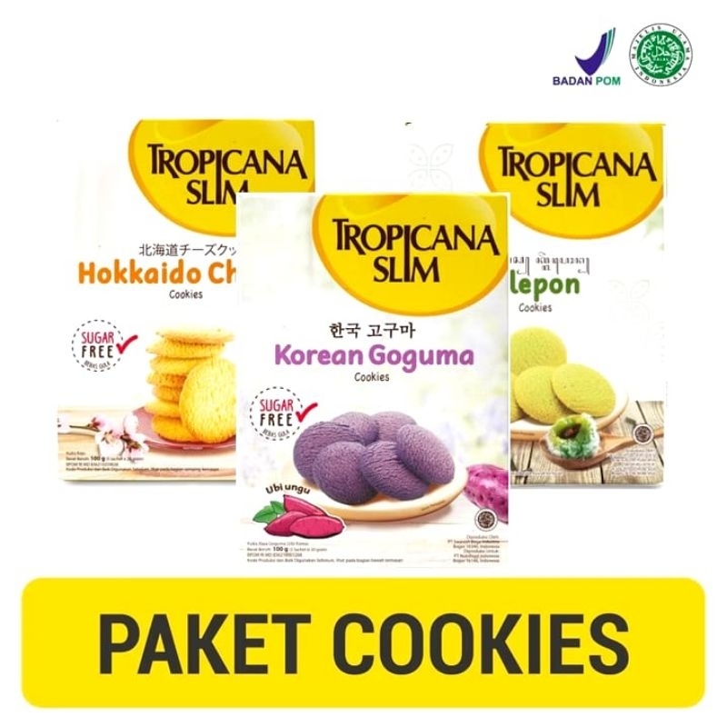 

Tropicana slim cookies 100gr .