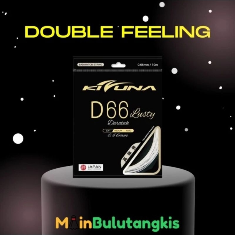 SENAR RAKET BADMINTON KIZUNA D66