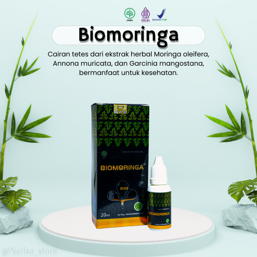 

BIOMORINGA JAMU TETES HERBALA ALAMI BERKUALITAS