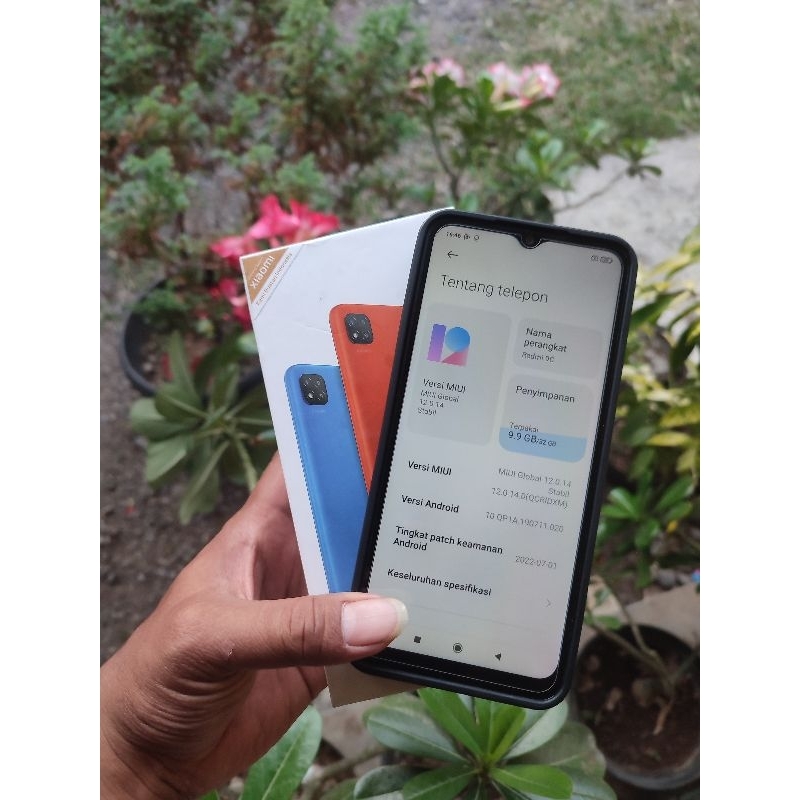 Redmi 9c ram 3/32 fullset Second