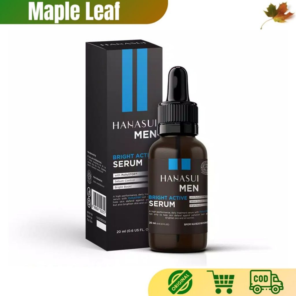 HANASUI Men Bright Active Serum Serum Wajah Pria