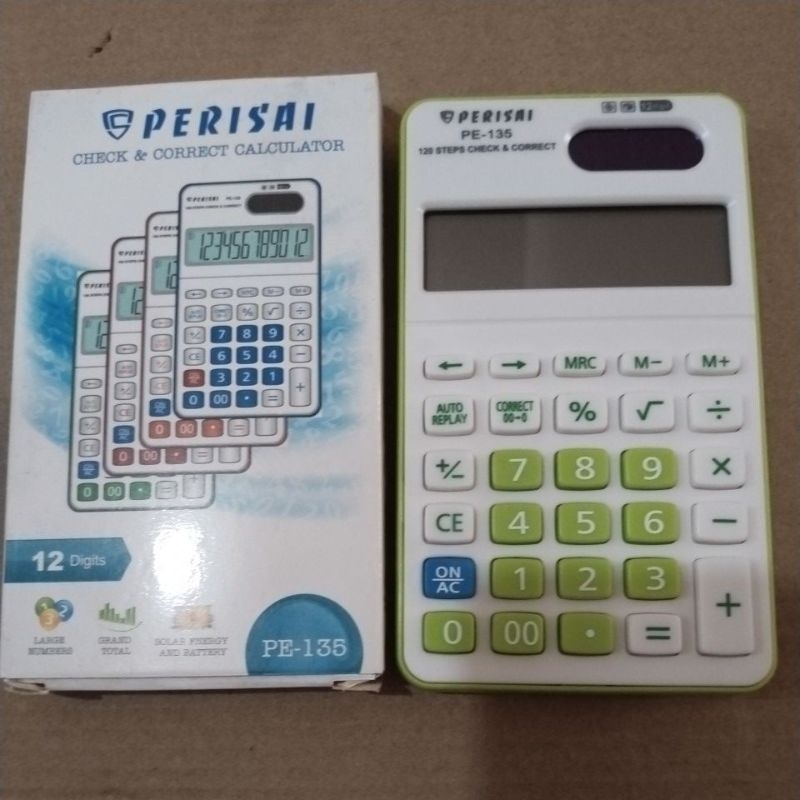 

Calculator perisai PE-135