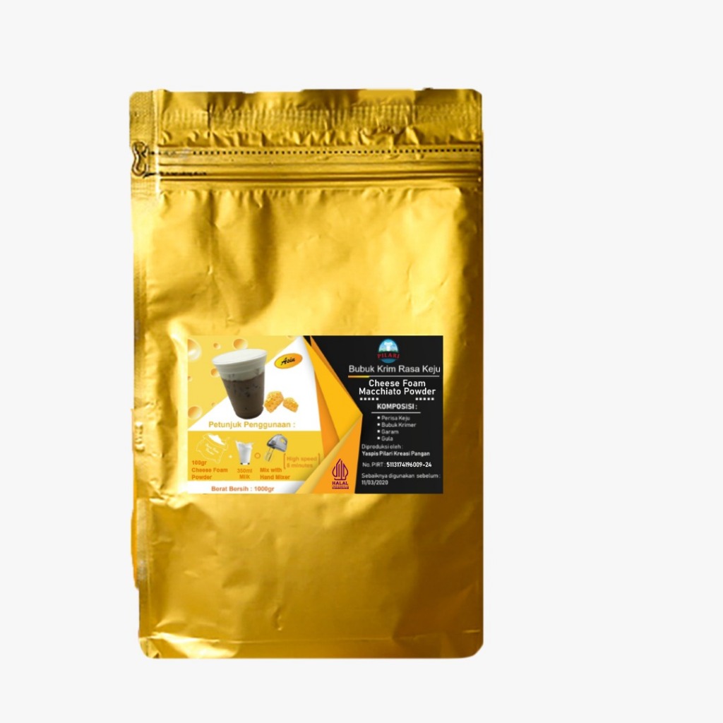 

Cheese foam machiato
