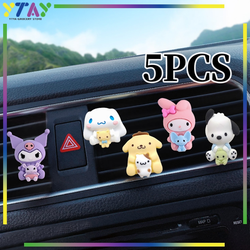 Parfum Ac Mobil Jepit Tempat Parfum Mobil Jepit Parfum Mobil Ac Jepit  Sanrio Cute Aromatherapy Perf