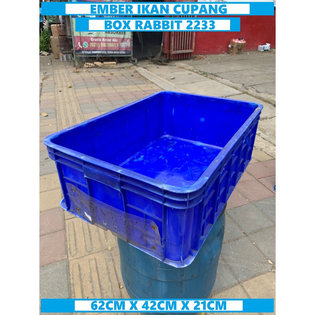 Box Plastik Container Bak Rapat Plastik Kontener Box Rabbit Serbaguna