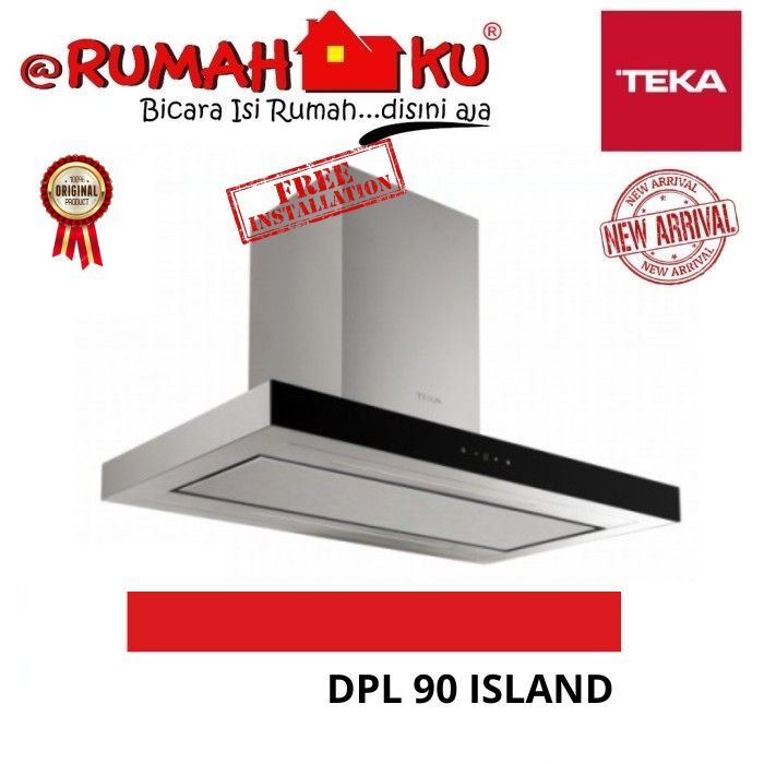 COOKER HOOD TEKA DPL 90.1 ISLAND HOOD - PENGHISAP ASAP DAPUR