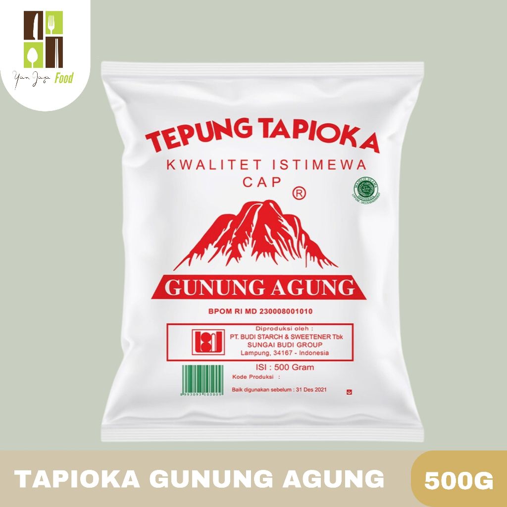 

Rose Brand - Tepung Tapioka cap Gunung Agung Merah 500 Gram