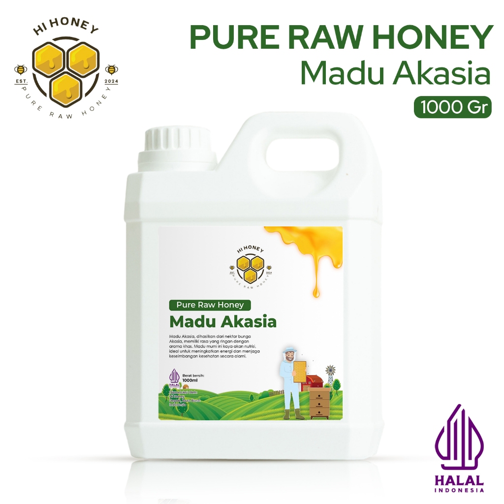

Hi Honey Madu Nektar Bunga Akasia 1000gr