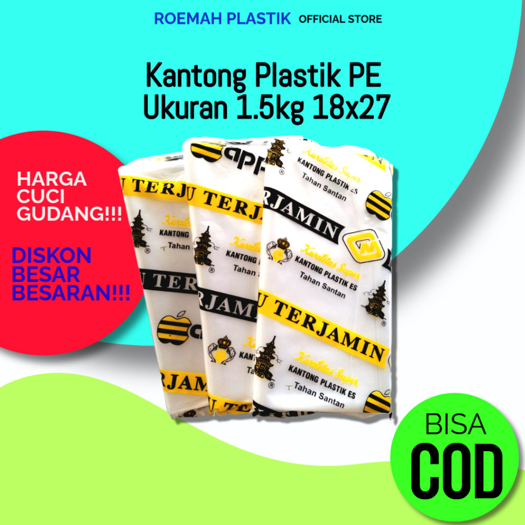 Plastik Pe Bening Tahan Panas Untuk Makanan