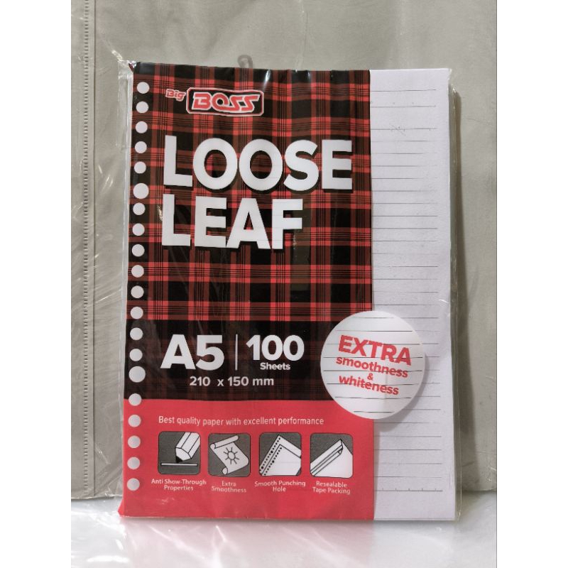 

Kertas Binder Big Boss isi 100lembar