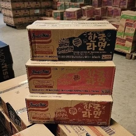 

(BNS BUBBLE ) CTN 20S - MI INDOMIE PREMIUM ISI 20 PCS RASA FIERY CHIKIN - K ROSE ( GORENG ) - SPICY RAMYEON ( KUAH ) / MIE INDOMIE KARTONAN