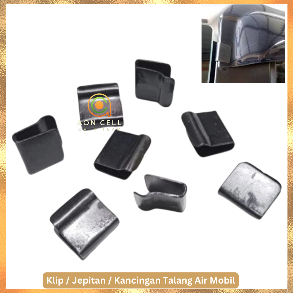 Kancing Jepitan Talang Air Mobil Universal Klip Jepitan Talang Air Mobil