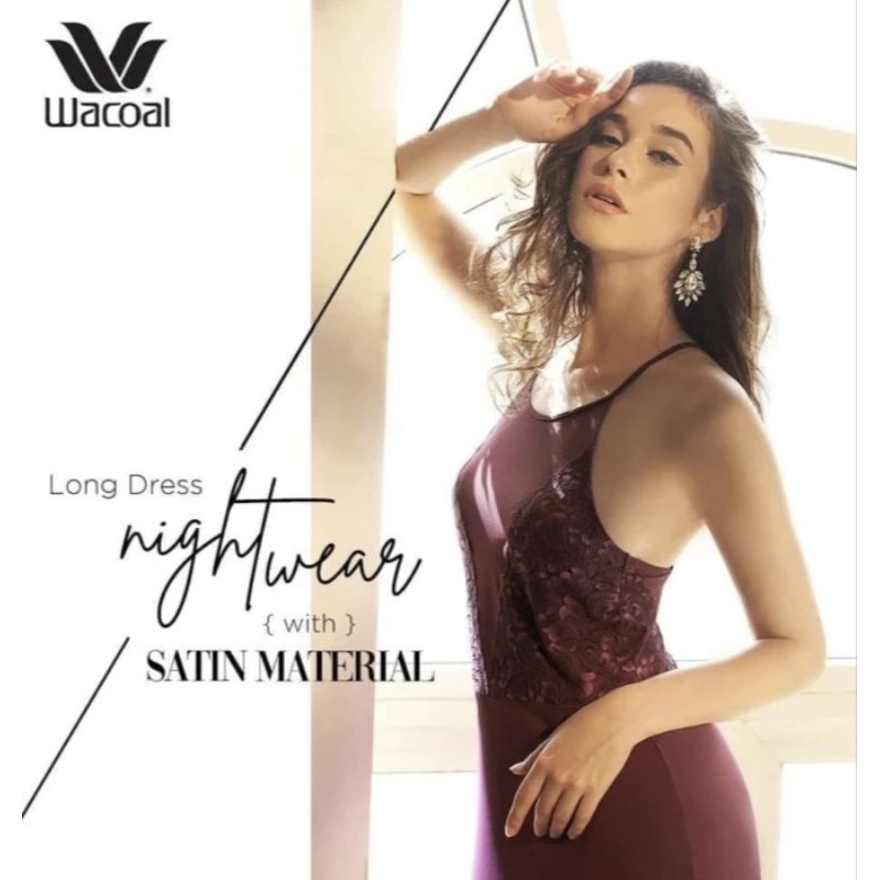 Wacoal lingerie Long Dress size L
