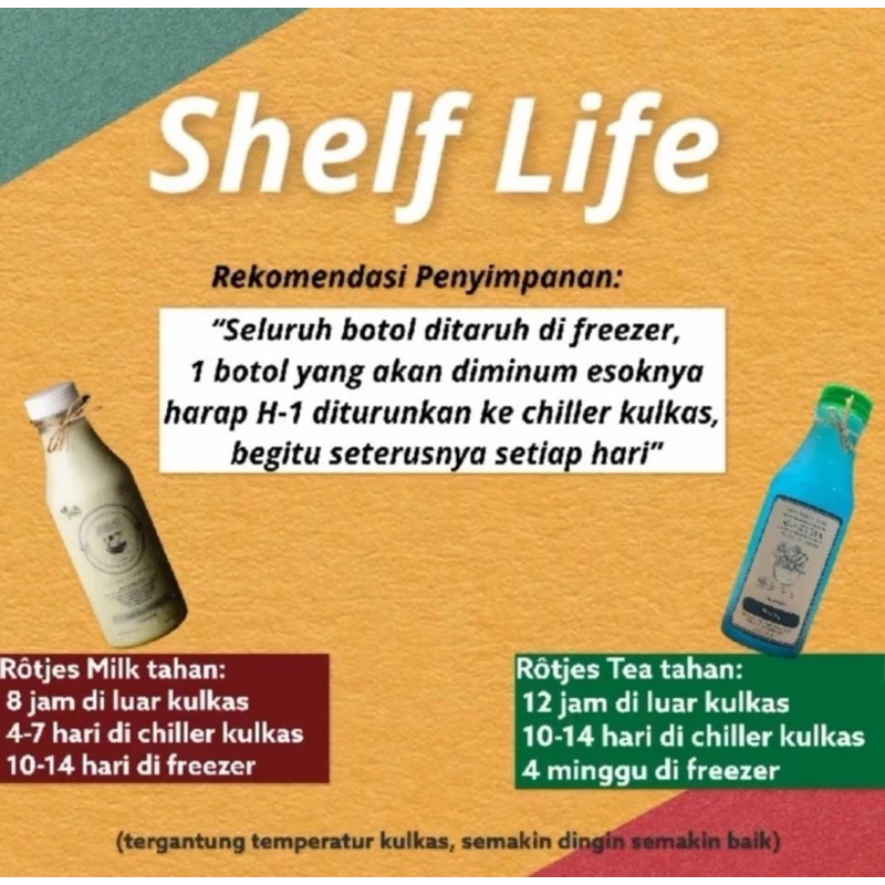 

RB Rotjes Milk Vanilla Rose Tea 250ml/1000ml Diet Sehat