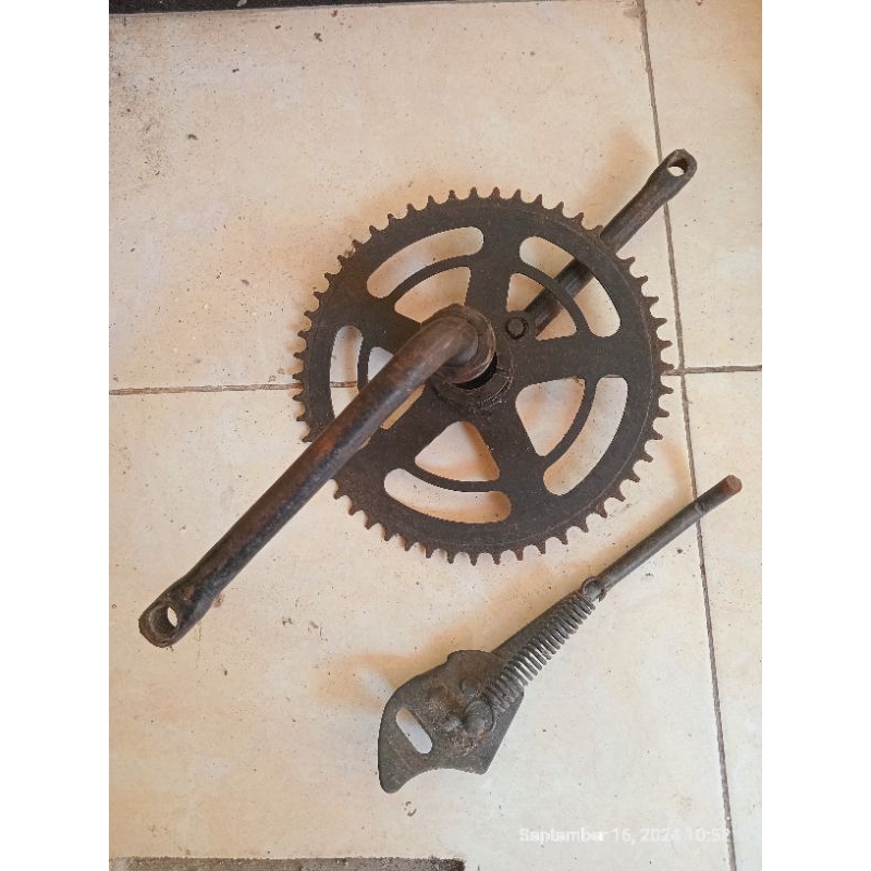 crank dahon dabike ori  2nd