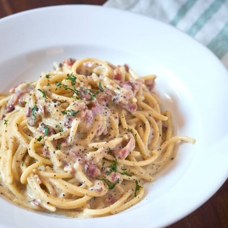 

Spaghetti Carbonara DAPUR Q.CO