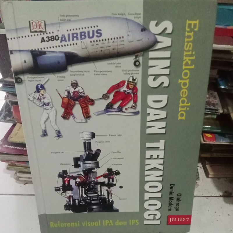 buku ensiklopedia sains dan teknologi jilid 5, 6 dan 7