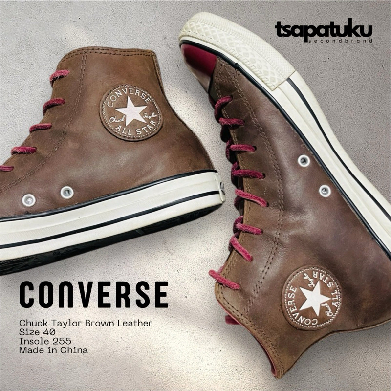 Converse Chuck Taylor Brown Leather