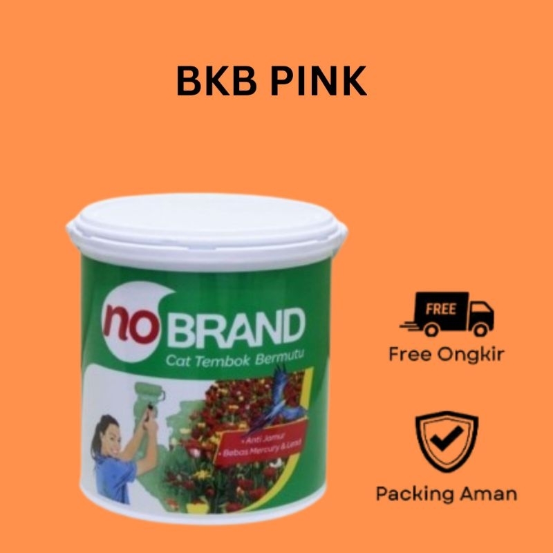 BKB PAINT CAT TEMBOK WARNA PINK 5KG