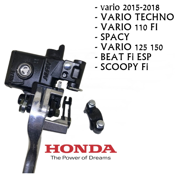 MASTER REM ATAS ASSY RUMAH MINYAK REM ORIGINAL  CBS VARIO 150 125 BEAT FI STREET BEAT NEW LED / Vari