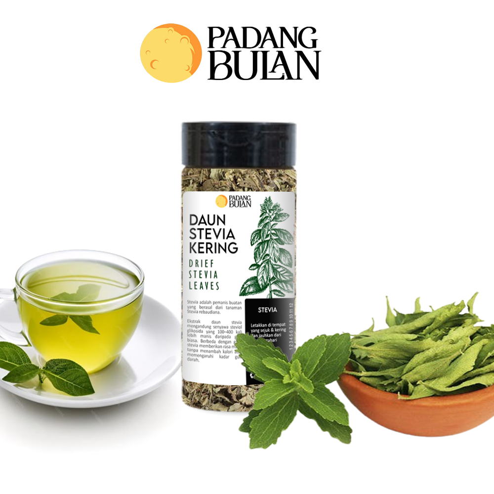 

Teh Daun Stevia 50gr Dried Stevia Tea / Pemanis Alami - Padangbulan
