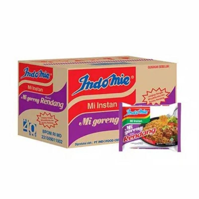

Indomie Goreng Rendang 1 Dus isi 40 pcs
