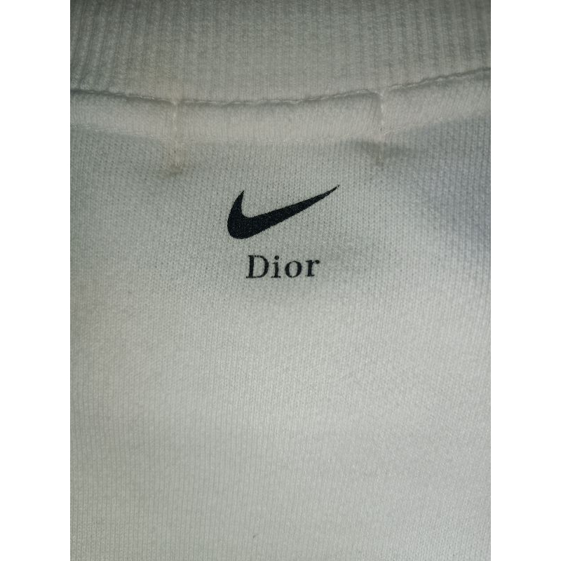 Dior x Nike White Sweater