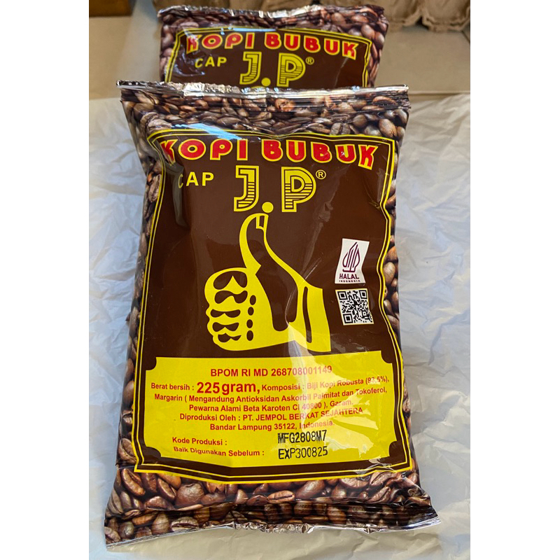 

Kopi Bubuk Cap J.P Asli Lampung