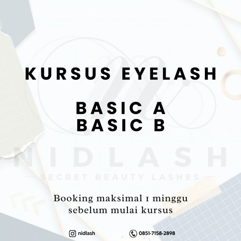 KURSUS EYELASH BASIC