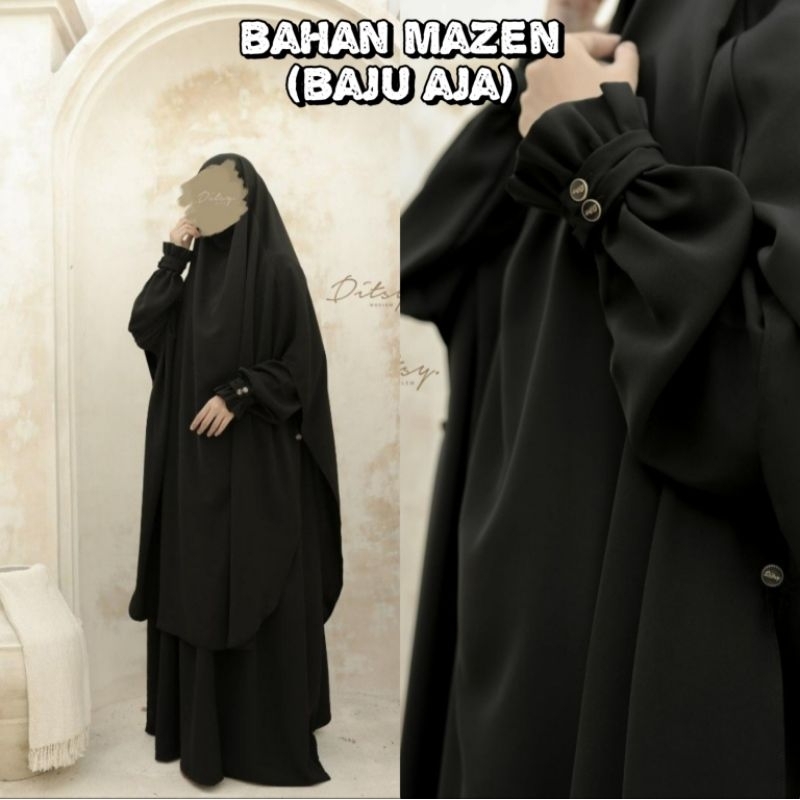 Laerina Mazen Black by Ditsy Moslem (Size XS)