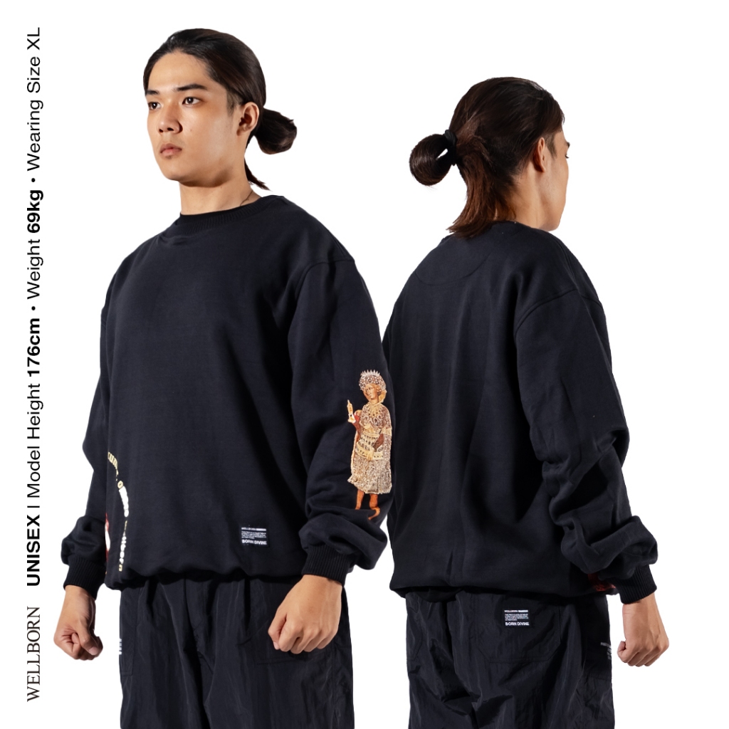 Wellborn Paenitet CN Black Sweater