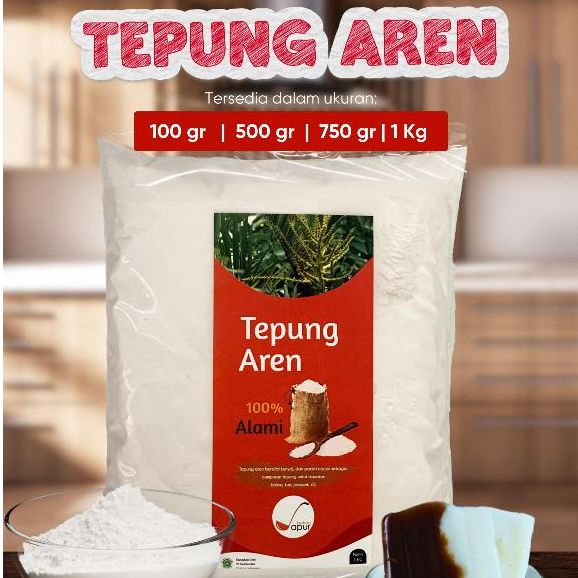 

Tepung Aren / Sari Pati Pohon Aren Asli / Murni Tepung Aren Halal - Bahan Dapur