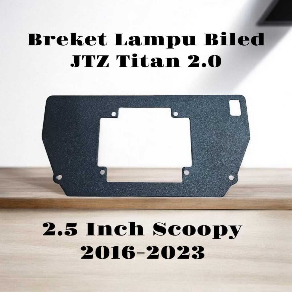 Breket Biled JTZ Titan 2.0 Vinyx P25 Bracket Biled 2.5 Inch Scoopy New 2016-2023 JTZ Titan 2.0 Plus