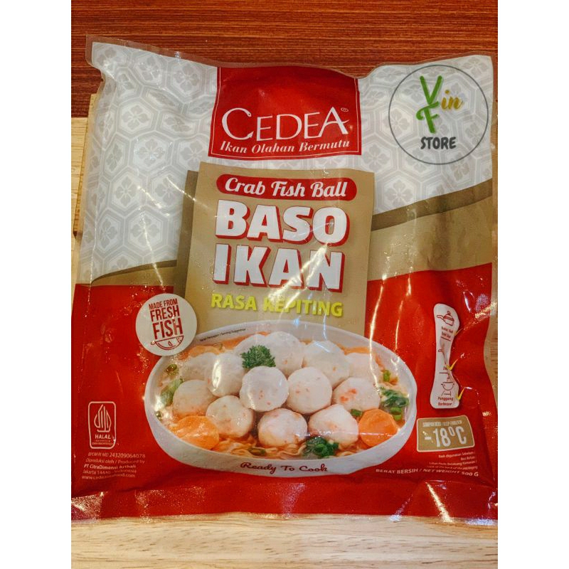 

Cedea Baso Ikan Rasa Kepiting