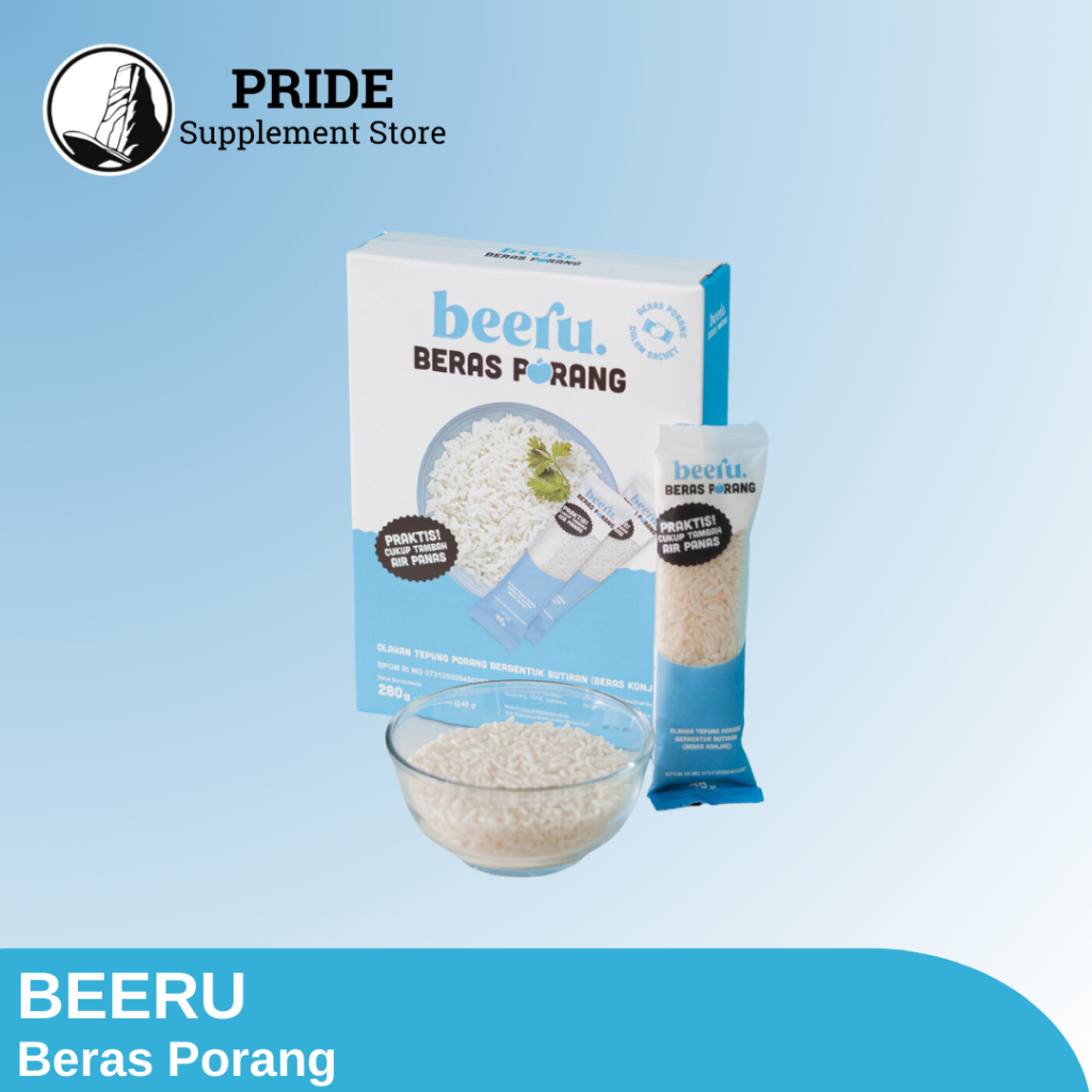 

Beeru Beras Porang - Shirataki Konjac Rice
