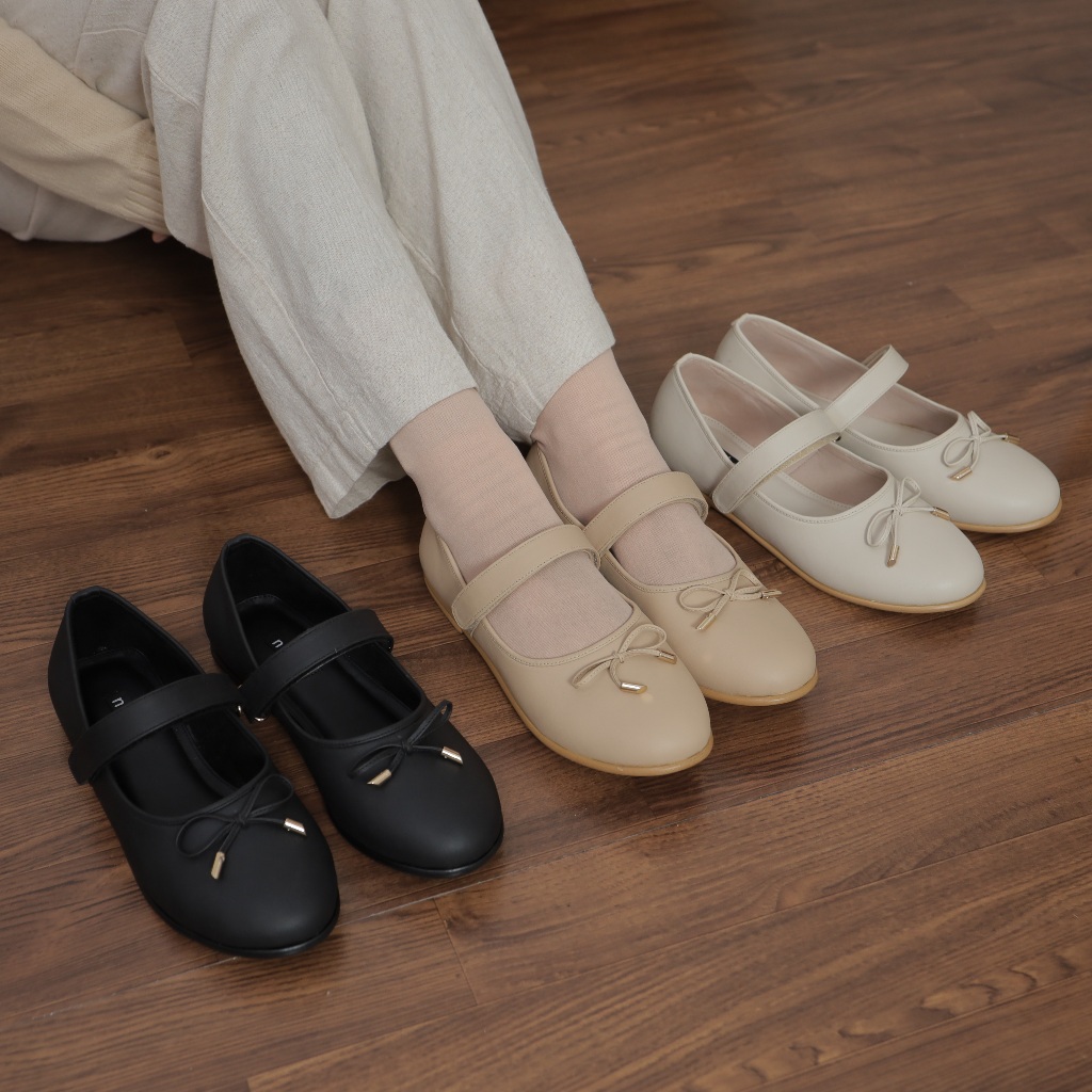 Niel Sepatu Wanita - Pela Ballerina Flatshoes