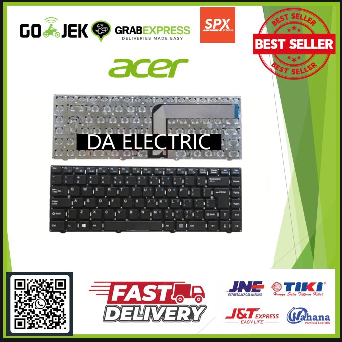 Keyboard Acer Aspire One 14 Z1401 L1410 Z1402 Z422 Z1401-N2940 C5PX NEW