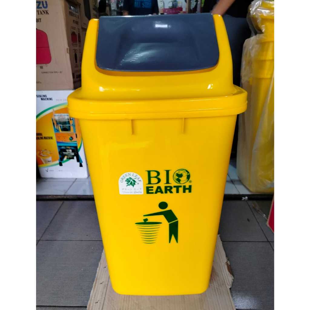 Tempat Sampah BIO 58Ltr 207 GREEN LEAF