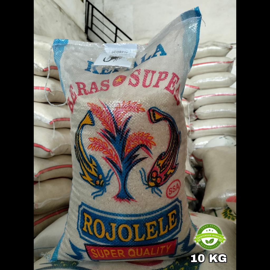 

Beras Rojolele 10KG 10Liter