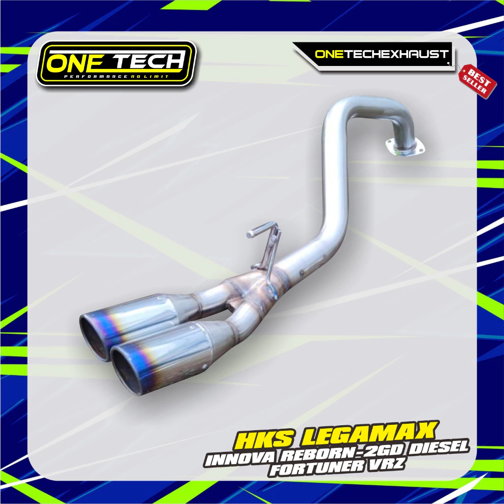 KNALPOT HKS LEGAMAX INNOVA REBORN / FORTUNER VRZ 2GD DIESEL High Quality