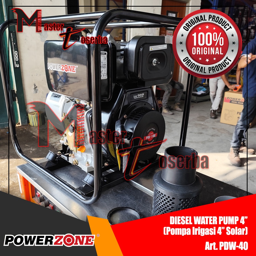 Pompa sirkulasi air sawah solar diesel Water pump 4 inch