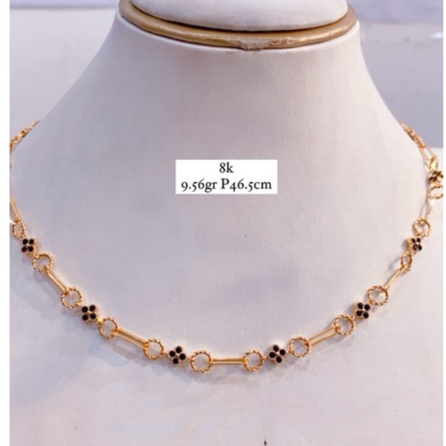 Kalung Emas Model Rantai Kadar 375%/8K