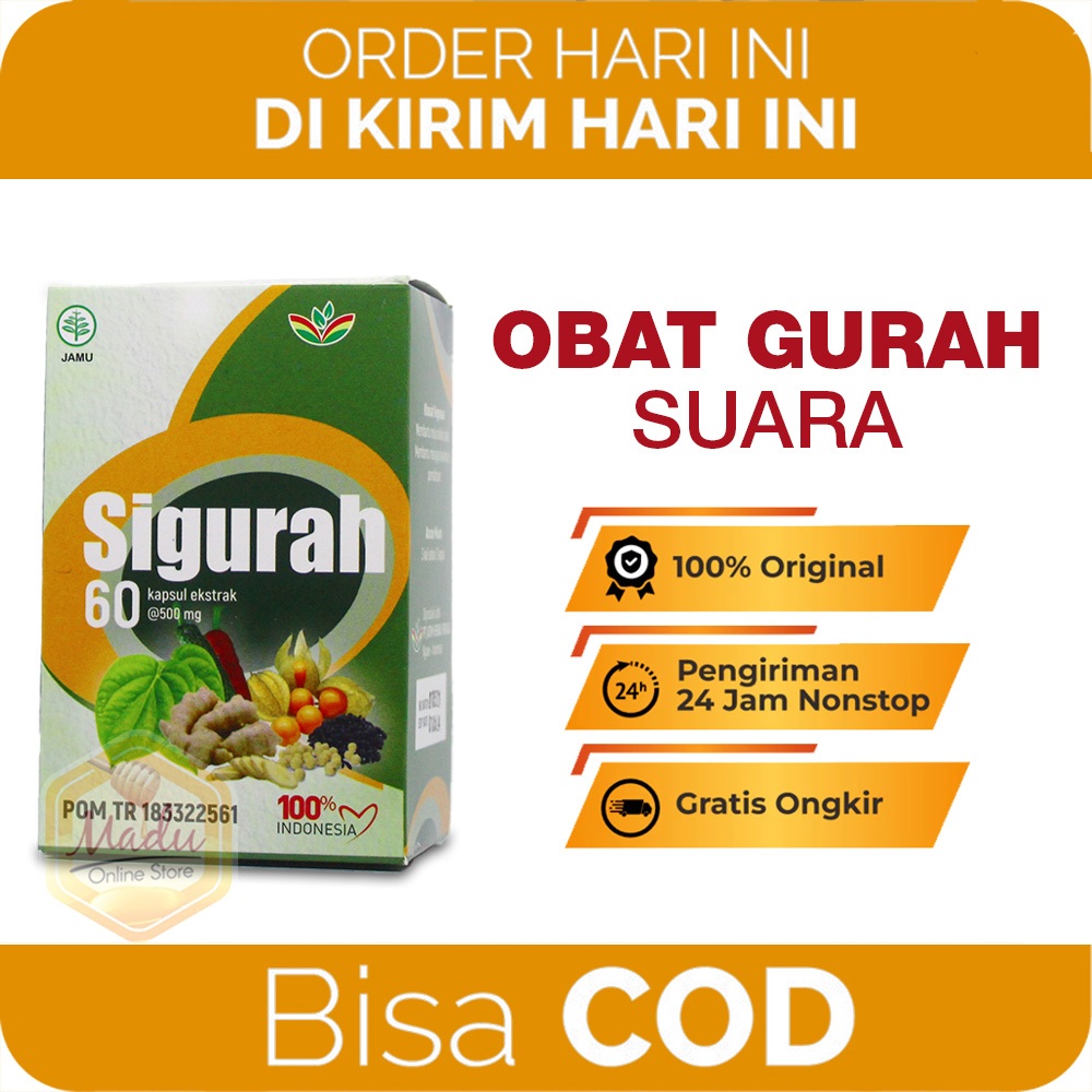 Obat Gurah Suara Sigurah Menjadikan Suara Merdu Dan Lebih Panjang Herbal Original Asli Bpom