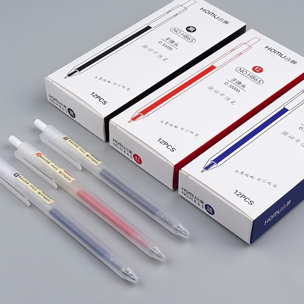 

Pulpen Mekanik 0,5mm - Pena Transparan Buram, Pulpen Cetek, Pena Mekanik untuk Sekolah dan Kantor