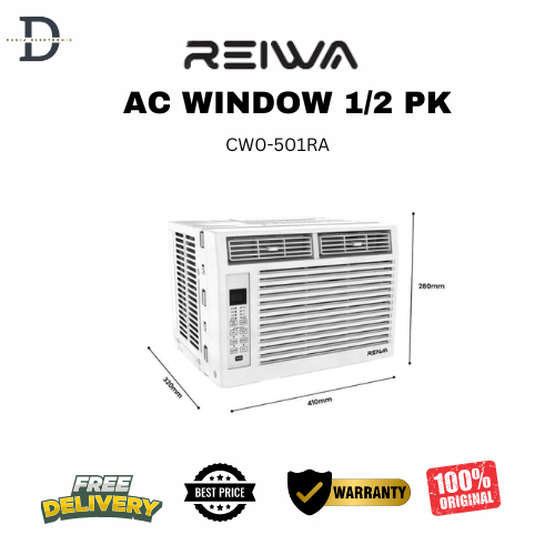 AC WINDOW REIWA - CWO 510 - 1/2 PK