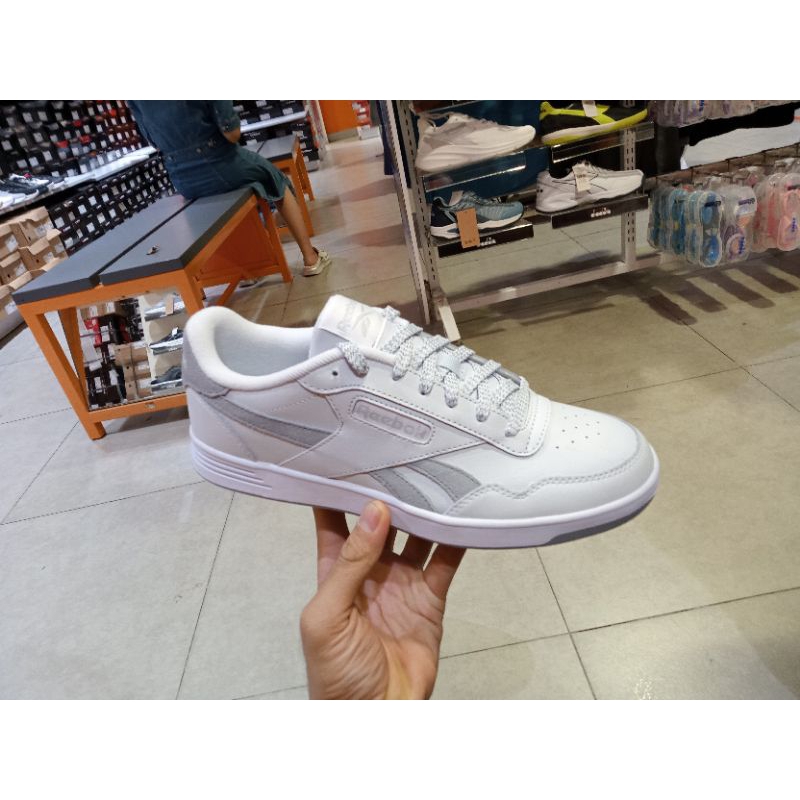 Sneakers pria sepatu Reebok original pria/Reebok court Advance men's sneakers shoes -Grey white